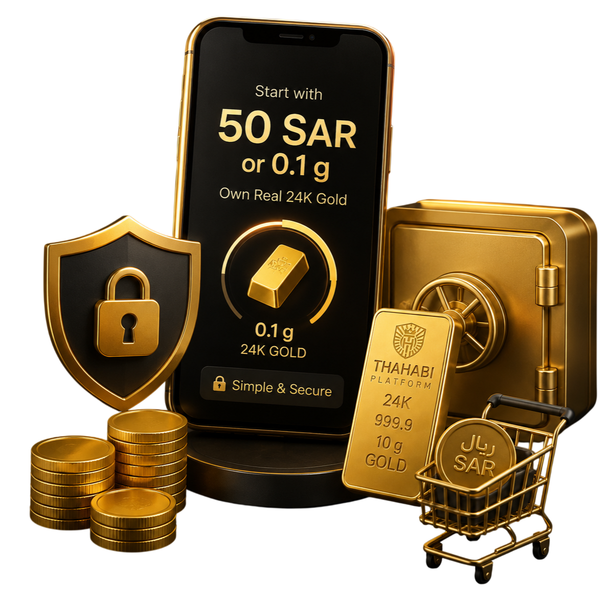 Own 24K gold